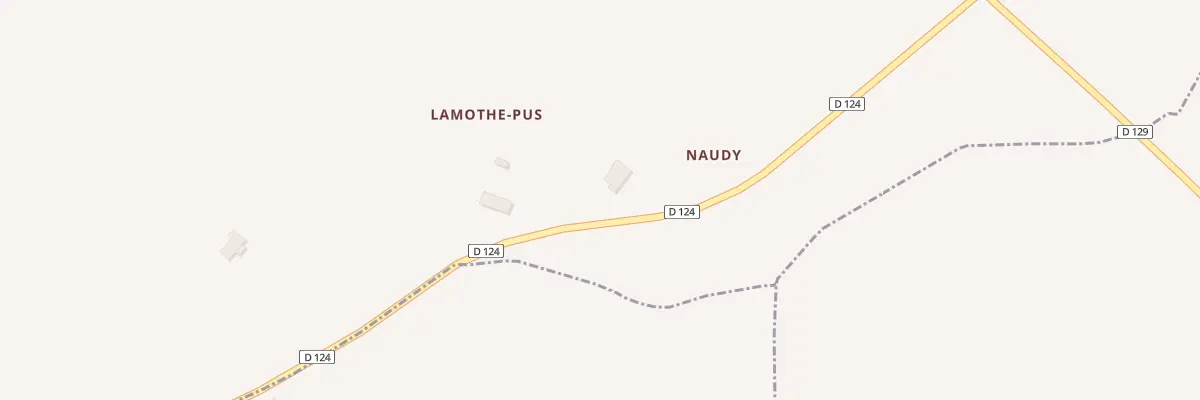 Plan du 1 Naudy à Saint-Hilaire-de-la-Noaille