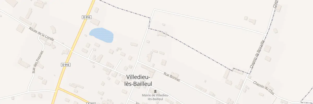 Plan du 4 Rue de la Croix Boisée à Villedieu-lès-Bailleul