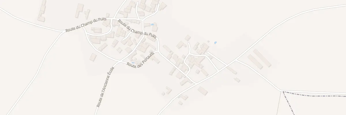 Plan du 7 Rte des Portauds à Chenay