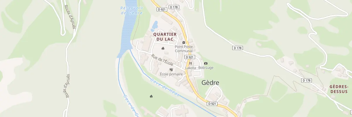 Plan du 5196 Gedre Debat à Gavarnie-Gèdre
