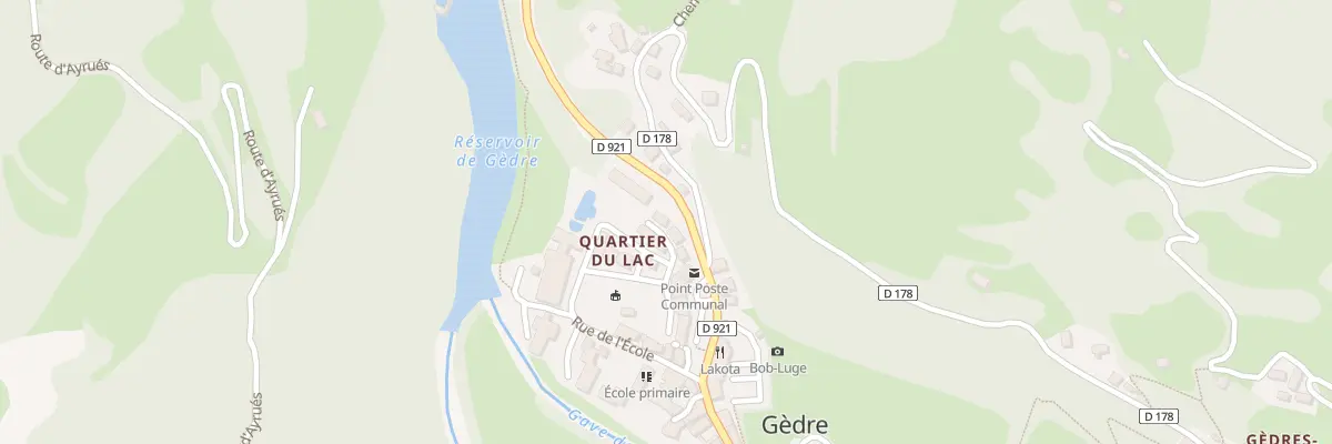 Plan du 10 Qua du Lac à Gavarnie-Gèdre