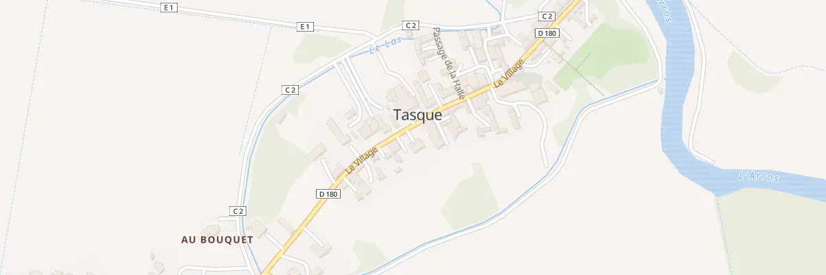 Plan du 5013A Au Village à Tasque