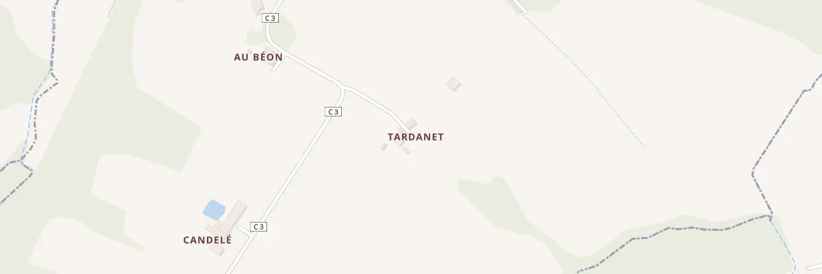 Plan du 5071 Tardanet à Bouzon-Gellenave