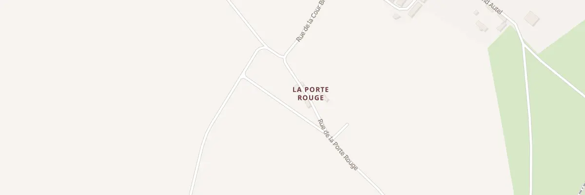 Plan du 2 Rue de la Porte Rouge aux Trois-Moutiers