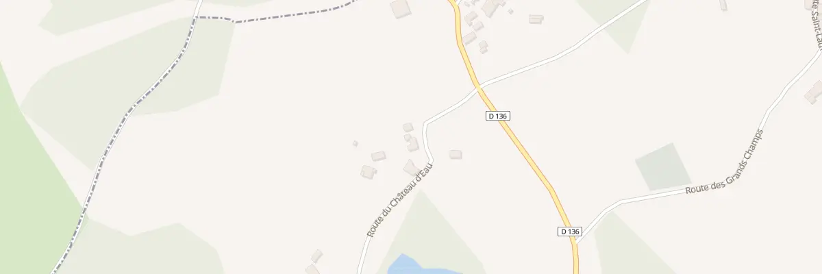 Plan du 4 Rte du Château d’Eau à Médillac
