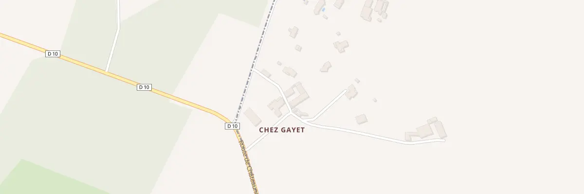 Plan du 8 Chez Gayet à Coteaux-du-Blanzacais