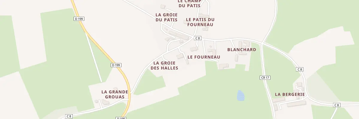 Plan du 5180 Le Fourneau à Cures