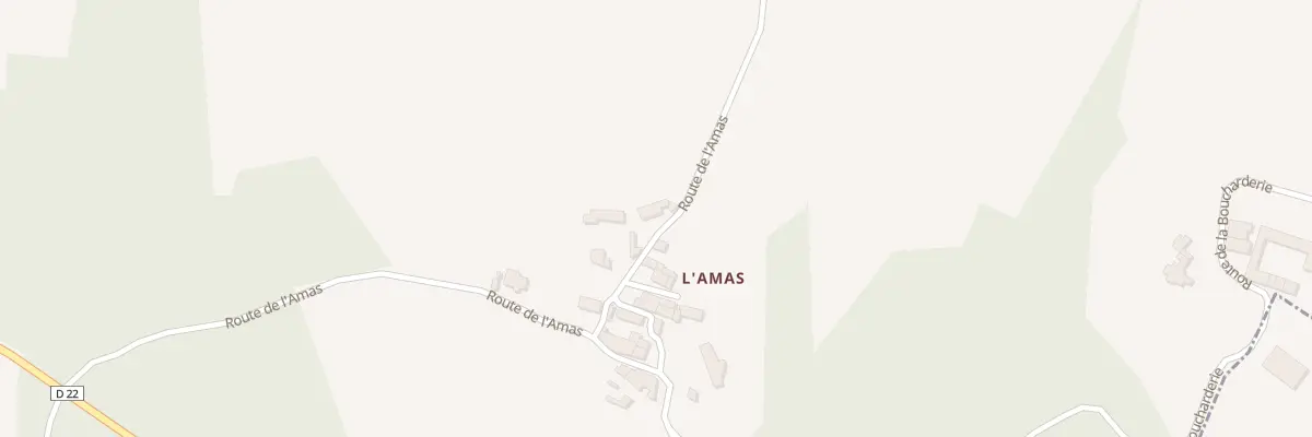 Plan du 5 Rte de l’Amas à Roullet-Saint-Estèphe
