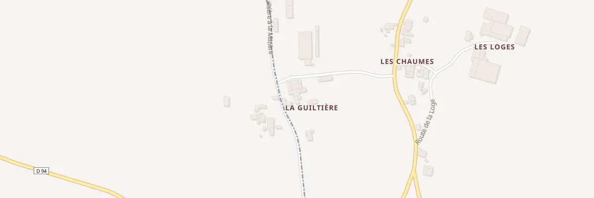 Plan du 5192 La Guiltiere à Curzay-sur-Vonne