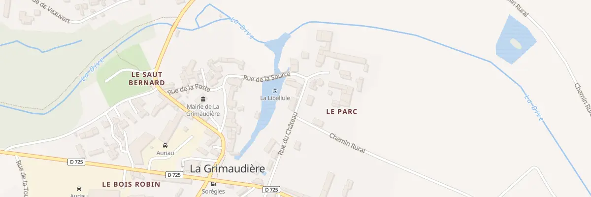 Plan du 5 Rue du Château à La Grimaudière