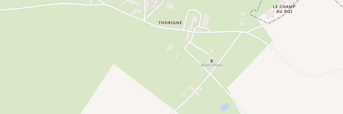 Plan du 5018 Bourchiou à Avon