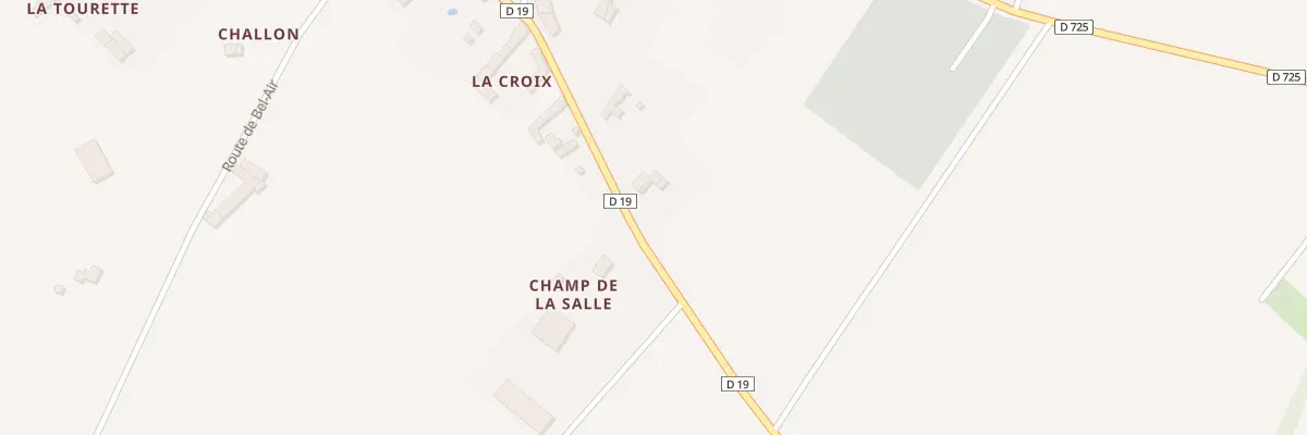 Plan du 7 Rue de la Croix à La Grimaudière
