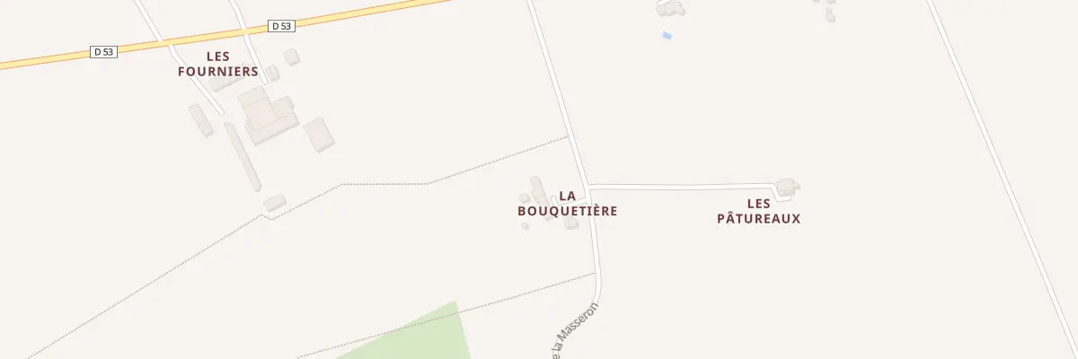 Plan du 2 Rte de la Masseron à Vernantes