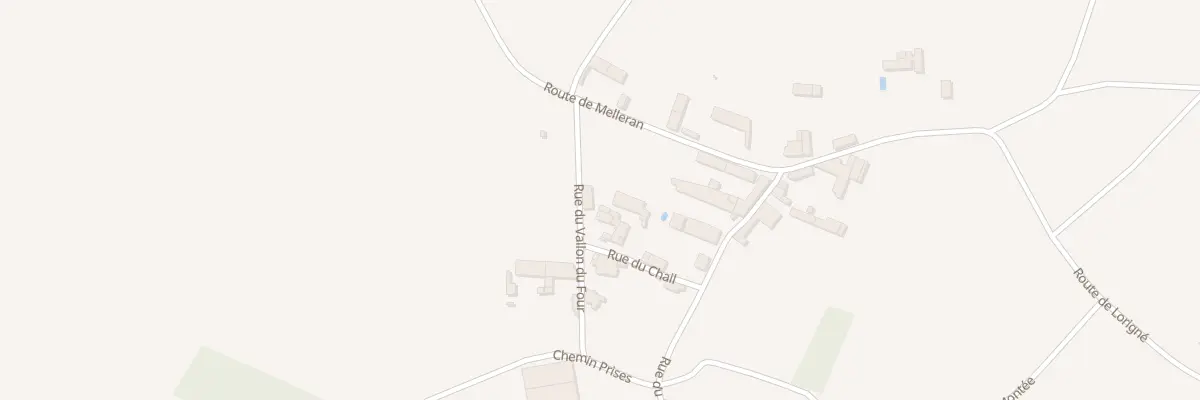 Plan du 5301 Rue du Vallon du Four Vieille à Melleran