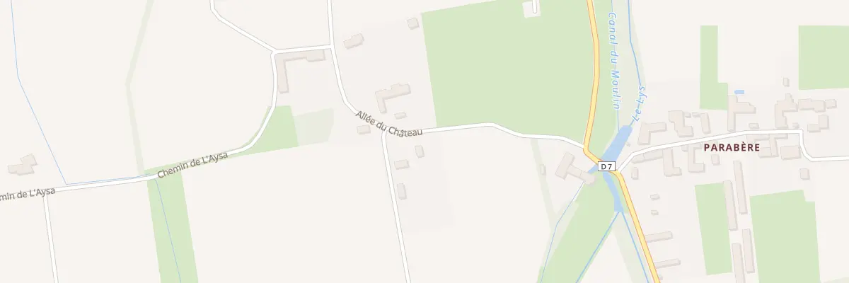 Plan du 4B All du Château à Larreule