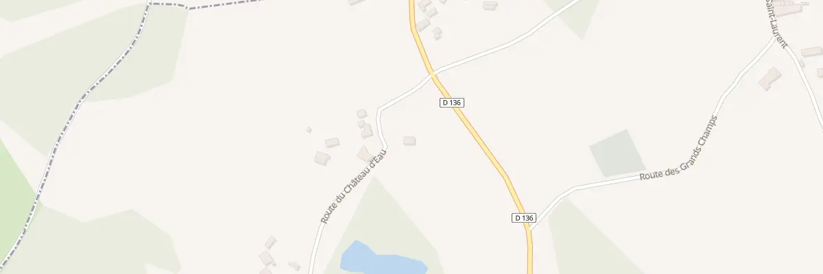 Plan du 1 Rte du Château d’Eau à Médillac