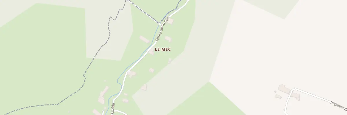 Plan du 7 Le Mec à Mongauzy