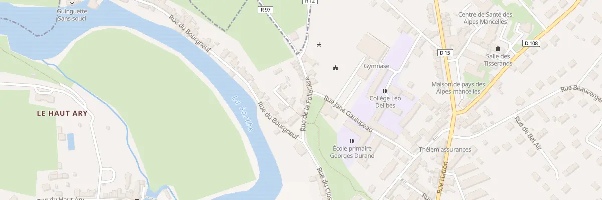 Plan du 29 Rue de la Folletiere à Fresnay-sur-Sarthe
