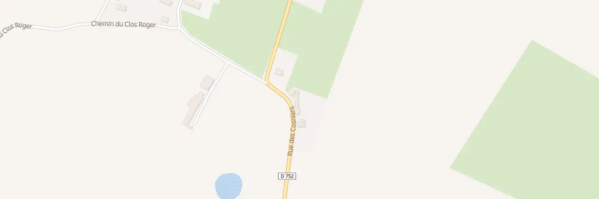 Plan du 7 Rue des Cosniers à Boischampré