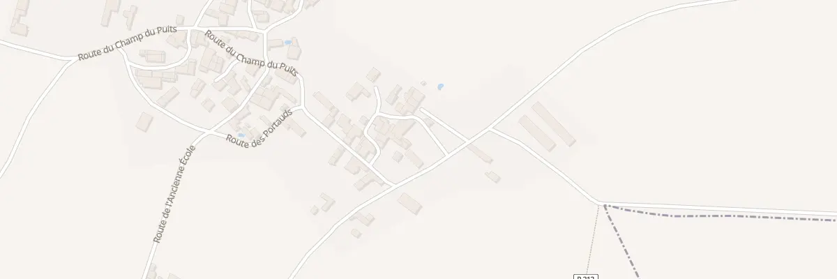 Plan du 2 Rue de la Touche Millet à Chenay