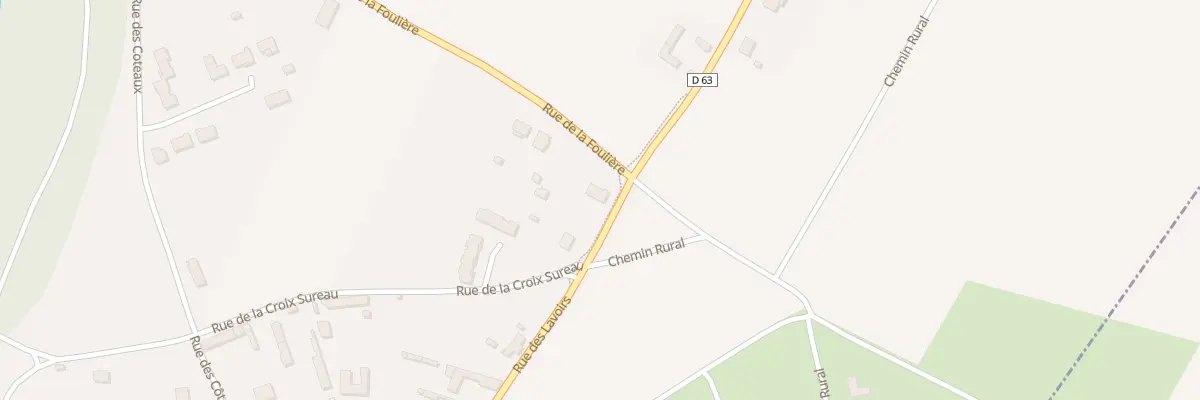 Plan du 1 Rue de la Foulière à La Grimaudière