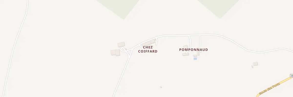 Plan du 4 Rte de la Colline à Curac