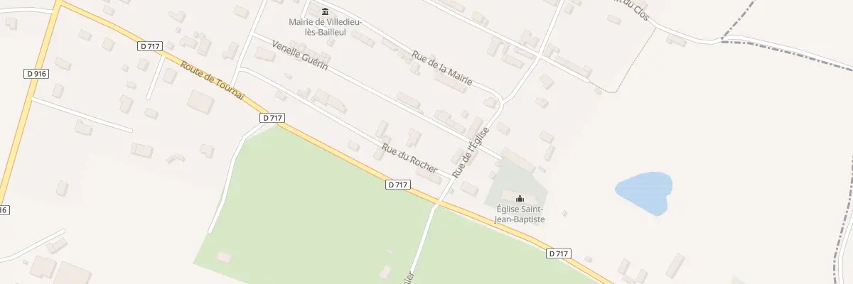 Plan du 6 Rue de la Commanderie à Villedieu-lès-Bailleul