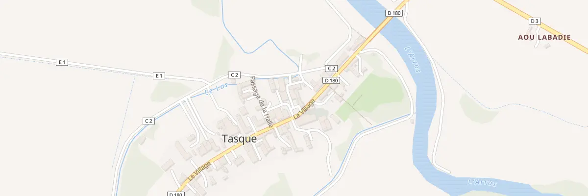 Plan du 2 Pl de l’Église à Tasque
