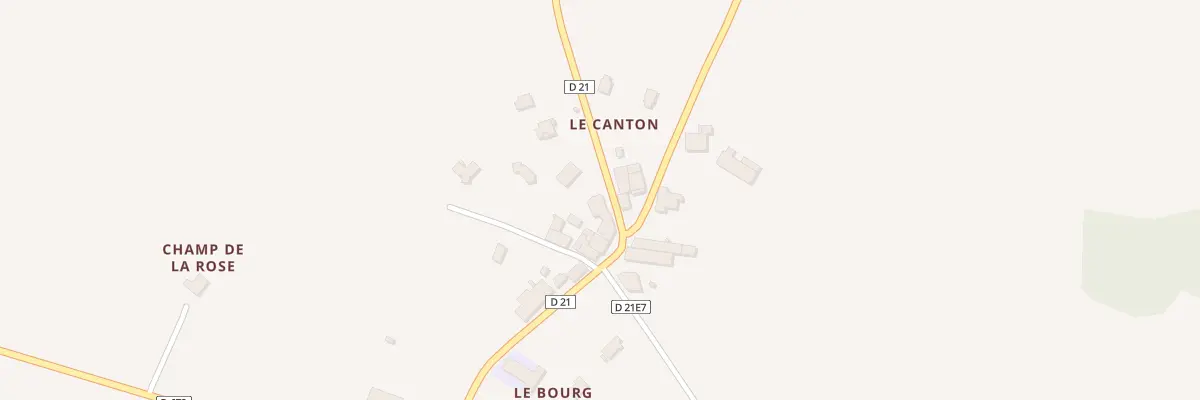 Plan du 43 Le Bourg à Soussac