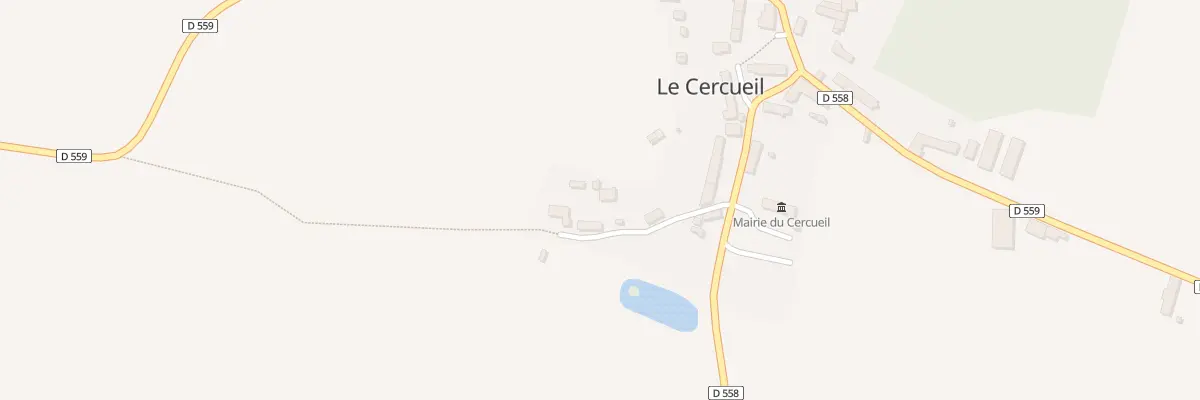 Plan du 131 Le Bourg au Cercueil
