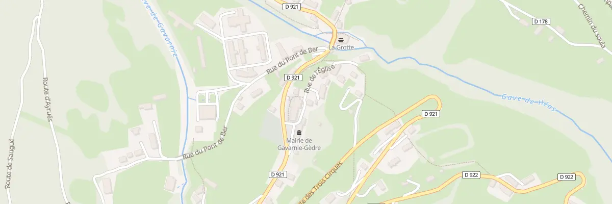 Plan du 5149A Gedre Debat à Gavarnie-Gèdre