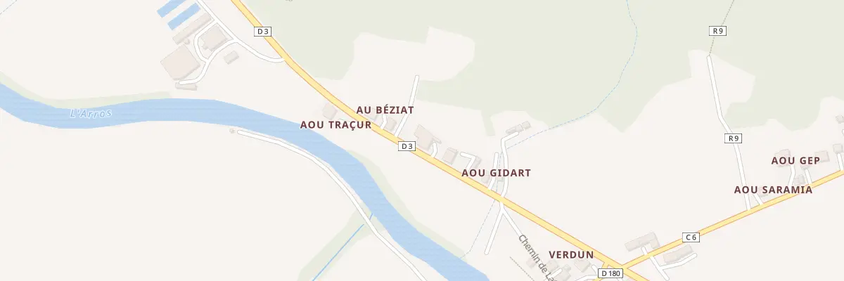 Plan du 10 Rte des Landes à Tasque
