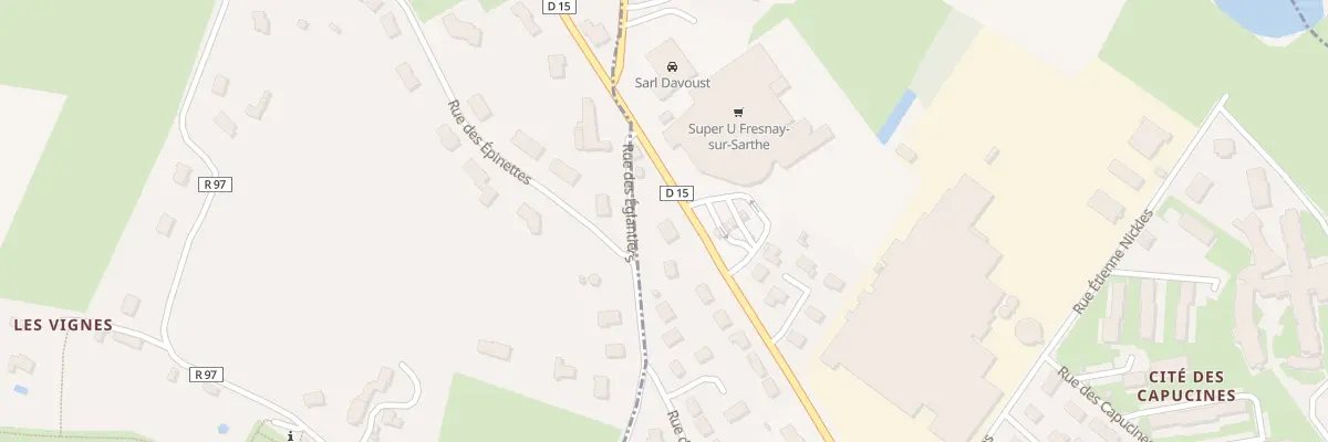 Plan du 59 Rue de L Abbe Lelievre à Fresnay-sur-Sarthe