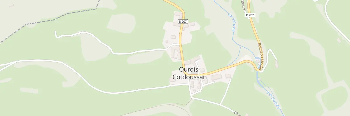 Plan du 16 Rue de la Carrere à Ourdis-Cotdoussan