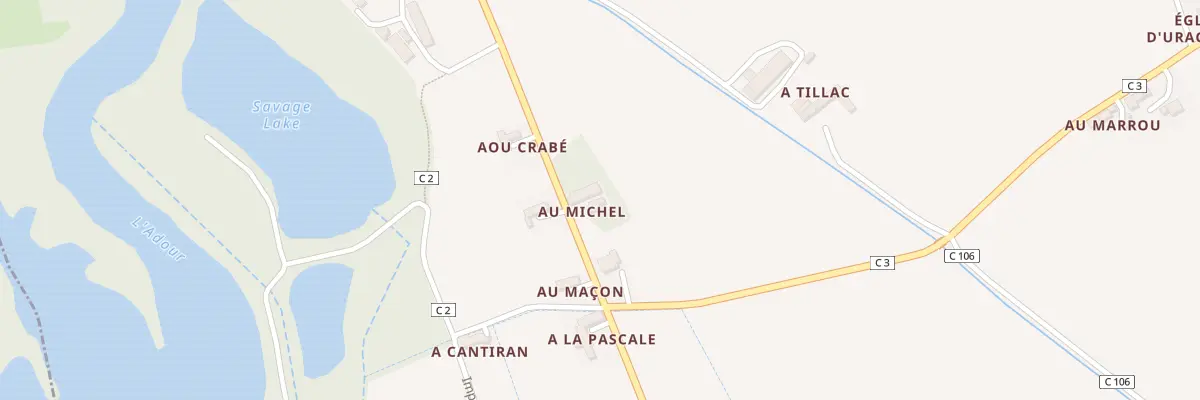 Plan du 5039 Au Michel à Tieste-Uragnoux