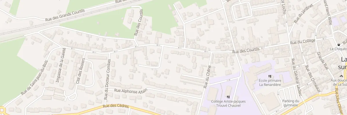 Plan du 49 Rue des Courtils à La Suze-sur-Sarthe