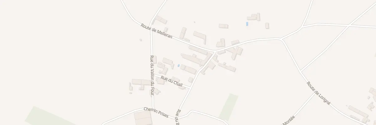 Plan du 5176 Rue du Breuil Vieille Ville à Melleran