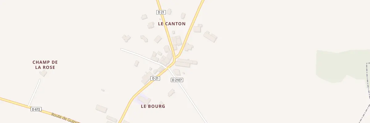 Plan du 32B Le Bourg à Soussac