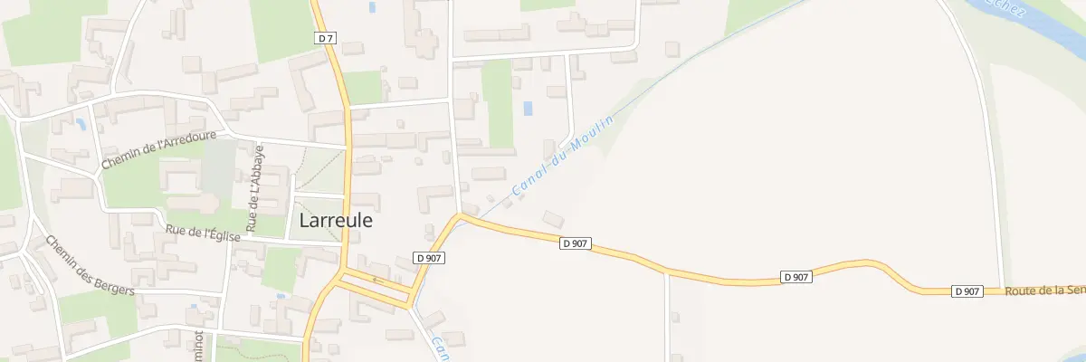 Plan du 5B Rte de la Sendère à Larreule