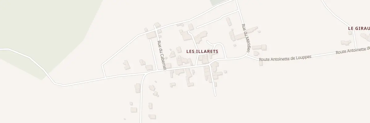 Plan du 101 Les Illarets à Saint-Michel-de-Montaigne