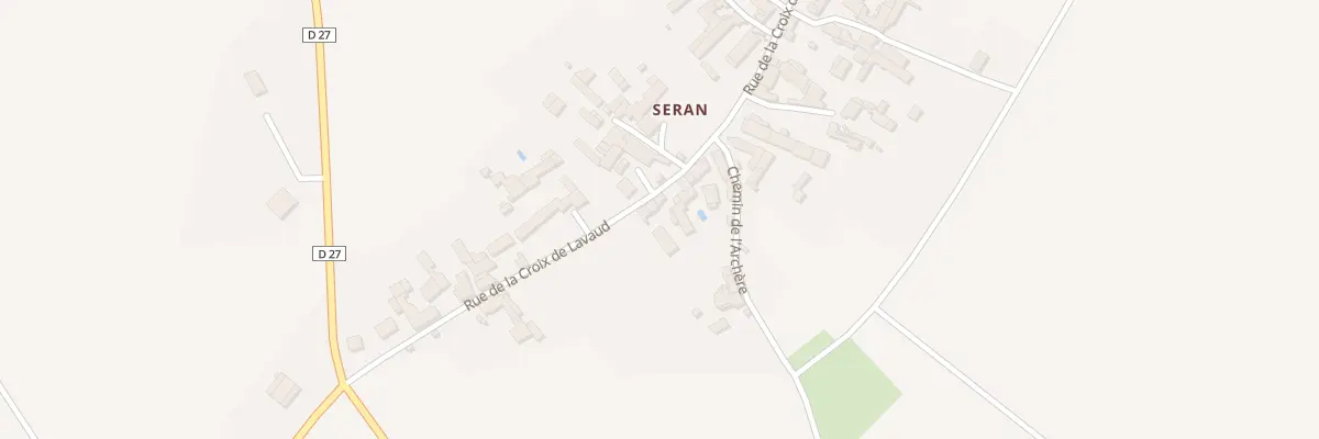 Plan du 22 Rue de la Croix de Lavaud à Cherves