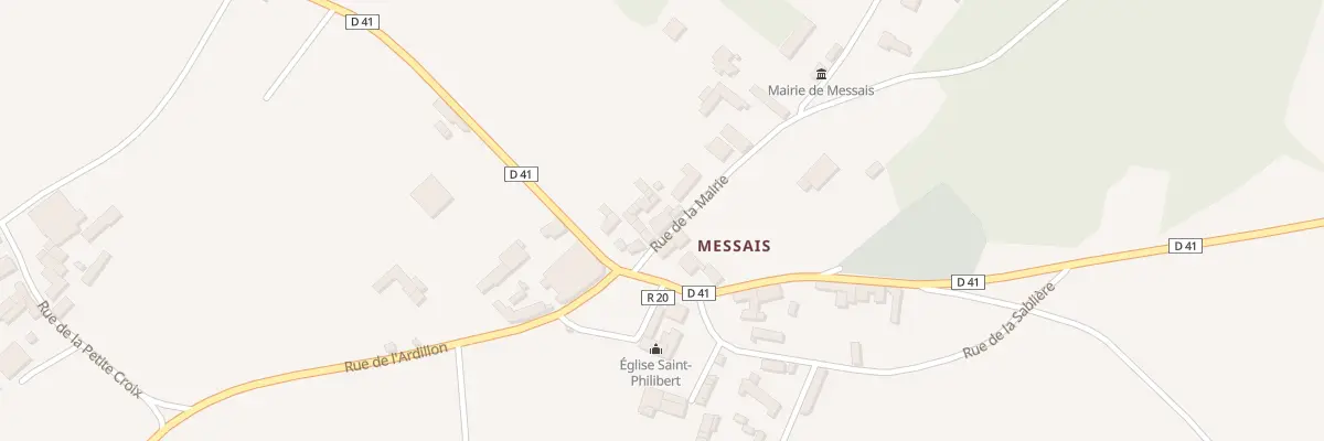 Plan du 7 Rue de la Mairie à Moncontour
