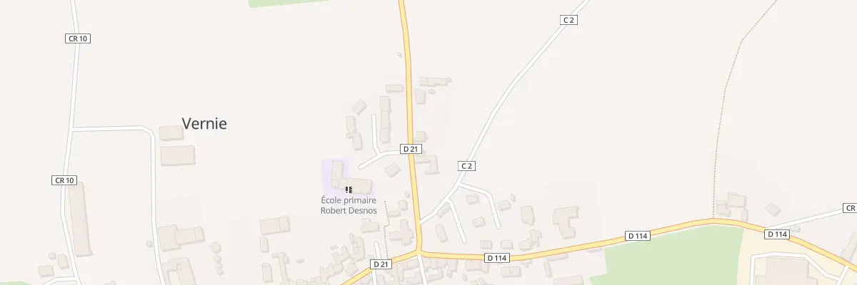 Plan du 5 Rue de Tessé à Vernie
