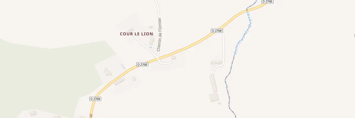 Plan du 2089 Rte de Druval à Beaufour-Druval