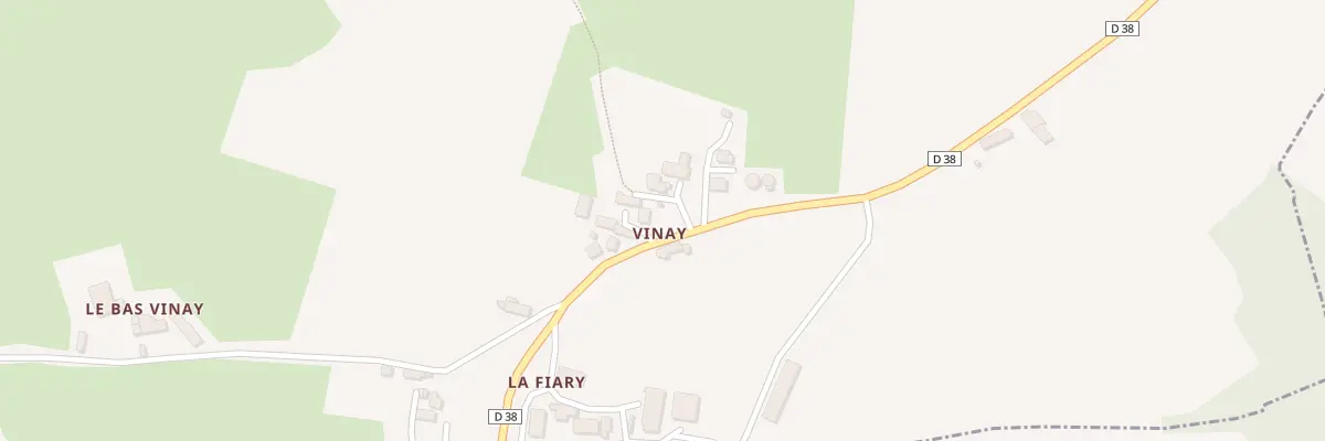Plan du 11 Rte de Vinay à Conlie