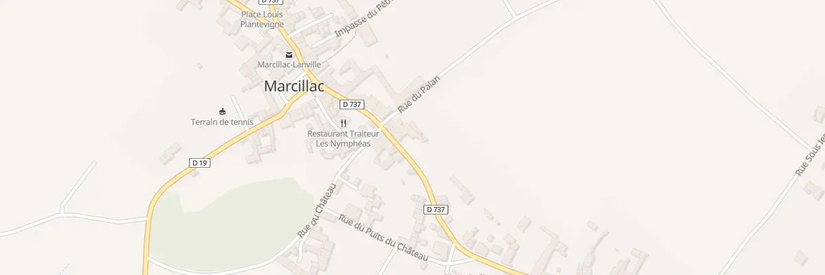 Plan du 5098 Saint Michel à Marcillac-Lanville