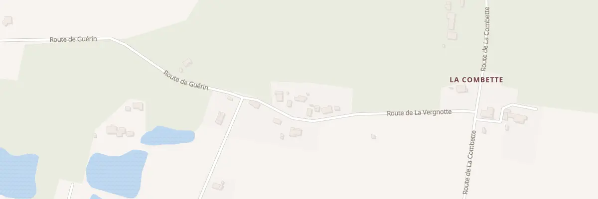 Plan du 72 Dessous Le Beau à Porchères