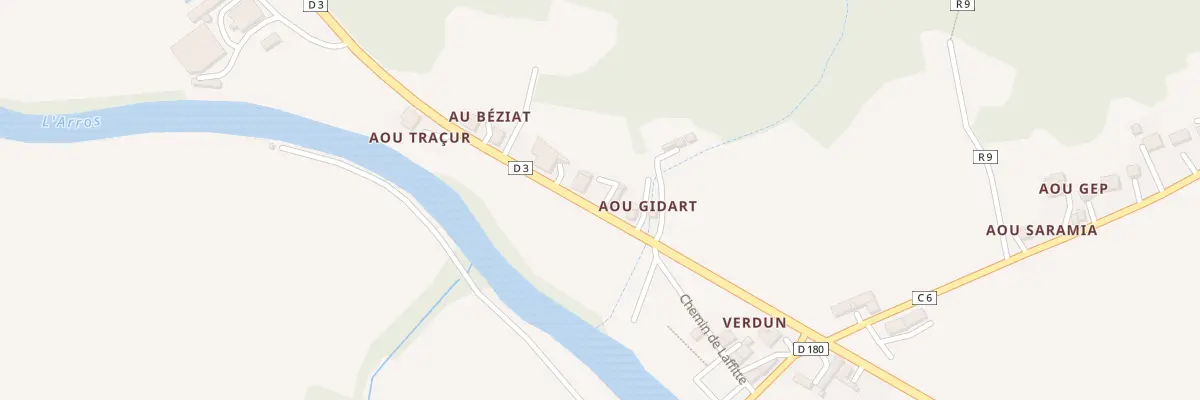 Plan du 5055 A Verdun à Tasque
