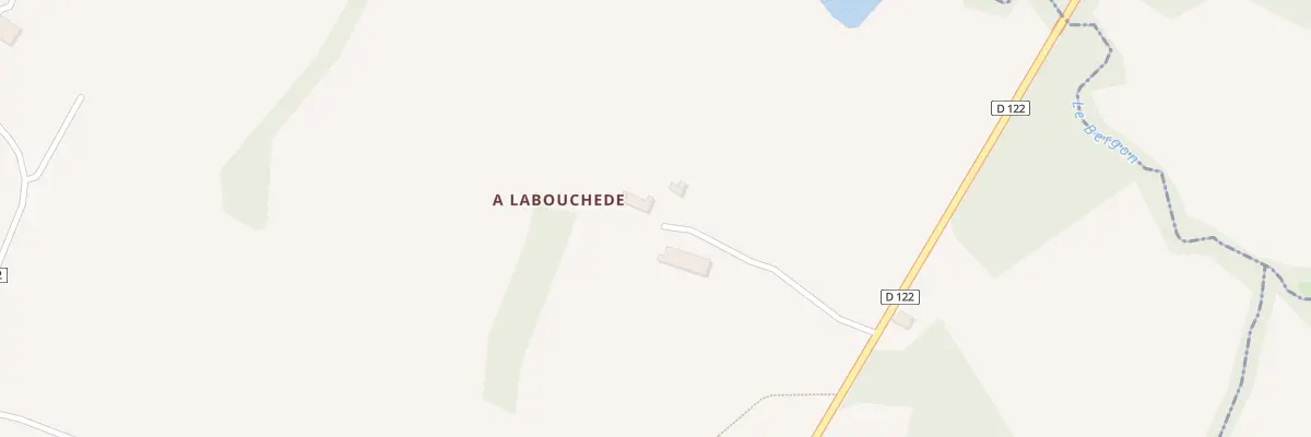 Plan du 5074 A Labouchede à Campagne-d’Armagnac