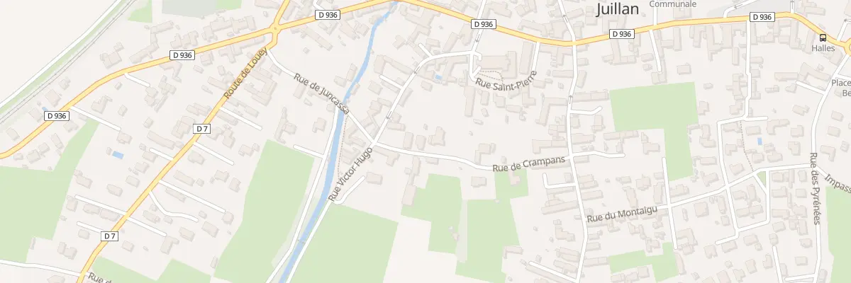 Plan du 18 Rue de Crampans à Juillan